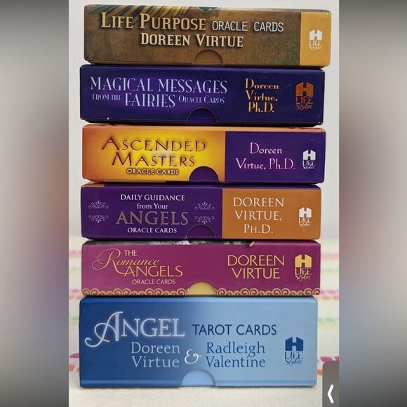 Tarot Mystery Box (OOP Doreen Virtue Title on Decks), Rare,Oracle Cards - Picture 2 of 4
